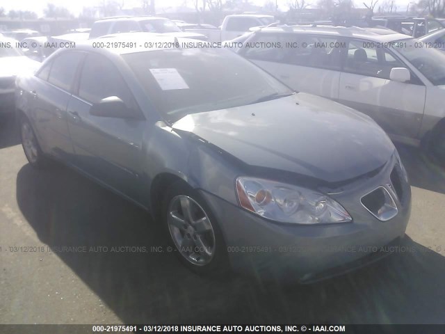 1G2ZG57N784238034 - 2008 PONTIAC G6 SE BLUE photo 1