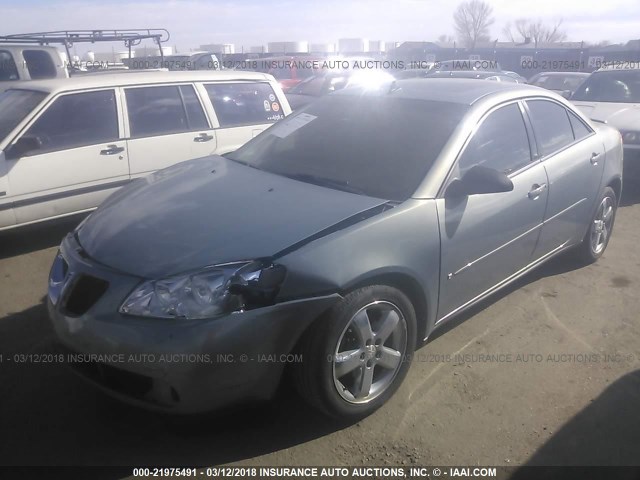 1G2ZG57N784238034 - 2008 PONTIAC G6 SE BLUE photo 2