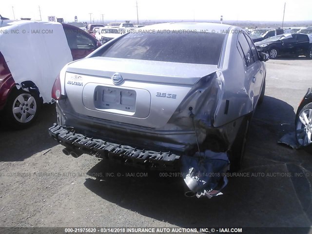 1N4BA41EX4C833841 - 2004 NISSAN MAXIMA SE/SL SILVER photo 6