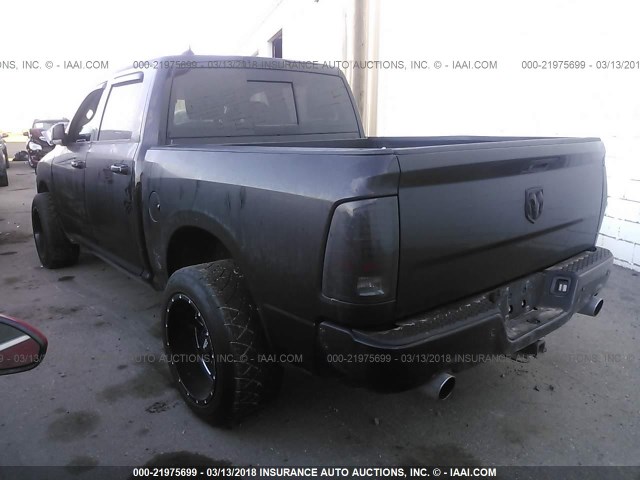 1C6RR7LM5ES406752 - 2014 RAM 1500 SLT BLACK photo 3