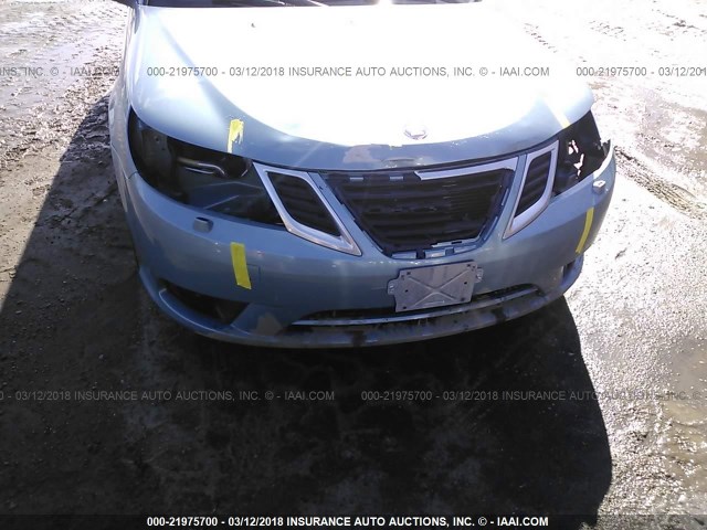 YS3FB49Y991005945 - 2009 SAAB 9-3 2.0T BLUE photo 6