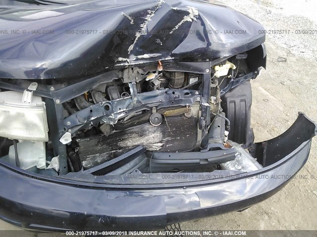 JTLKT324950211582 - 2005 TOYOTA SCION XB BLACK photo 6