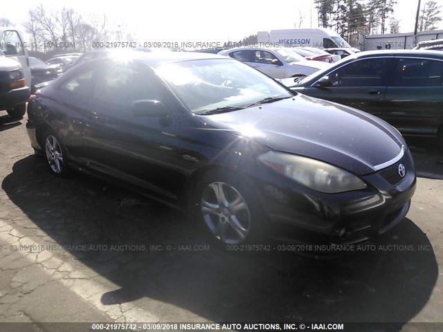 4T1CA30P47U135635 - 2007 TOYOTA CAMRY SOLARA SE/SLE შავი ფოტო 1