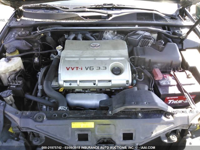 4T1CA30P47U135635 - 2007 TOYOTA CAMRY SOLARA SE/SLE შავი ფოტო 10