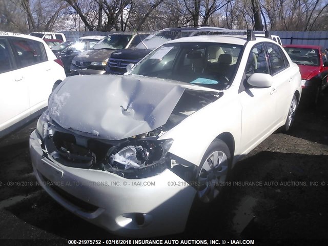 JF1GE6A69AH509485 - 2010 SUBARU IMPREZA 2.5I WHITE photo 2