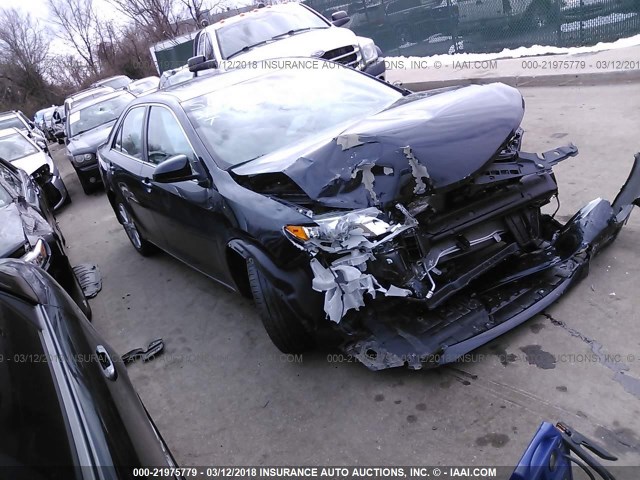 4T4BF1FK2ER398075 - 2014 TOYOTA CAMRY L/SE/LE/XLE 绿色 照片 1