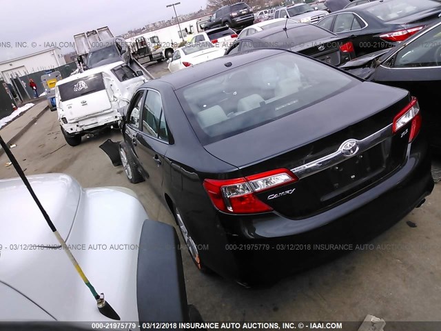 4T4BF1FK2ER398075 - 2014 TOYOTA CAMRY L/SE/LE/XLE 绿色 照片 3