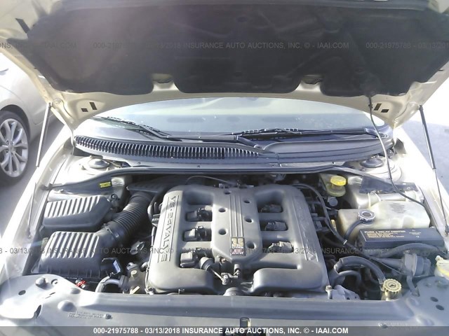 2C3HE66G3YH159487 - 2000 CHRYSLER 300M GOLD photo 10