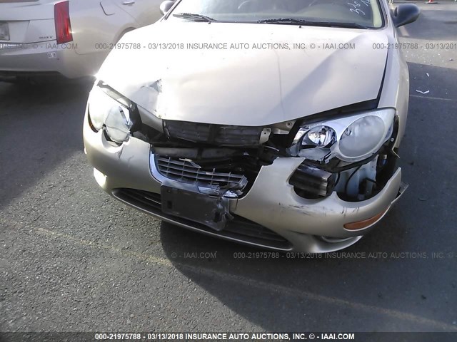 2C3HE66G3YH159487 - 2000 CHRYSLER 300M GOLD photo 6