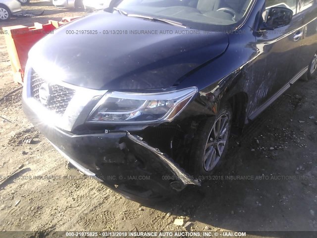 5N1AR2MNXEC720256 - 2014 NISSAN PATHFINDER S/SV/SL/PLATINUM 黑色 照片 6