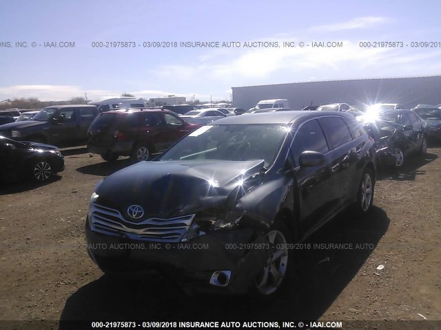 4T3BK11A89U007609 - 2009 TOYOTA VENZA GRAY photo 2