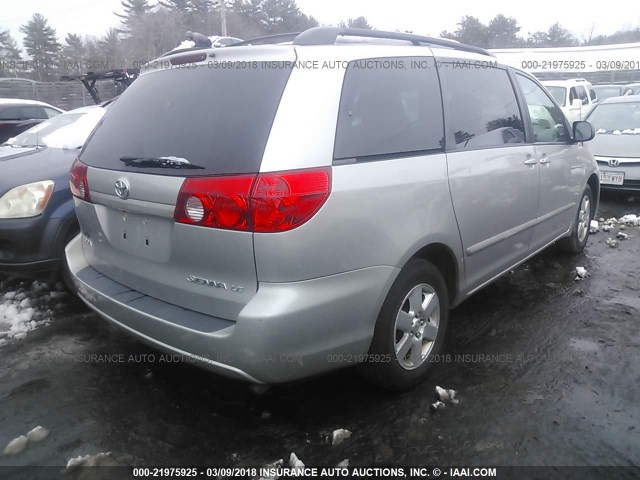 5TDKK4CC6AS343037 - 2010 TOYOTA SIENNA CE/LE GRAY photo 4