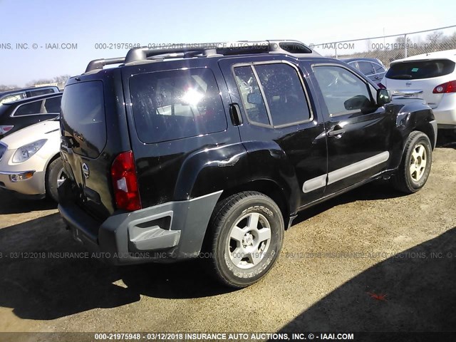 5N1AN08U75C611805 - 2005 NISSAN XTERRA OFF ROAD/S/SE 黑色 照片 4