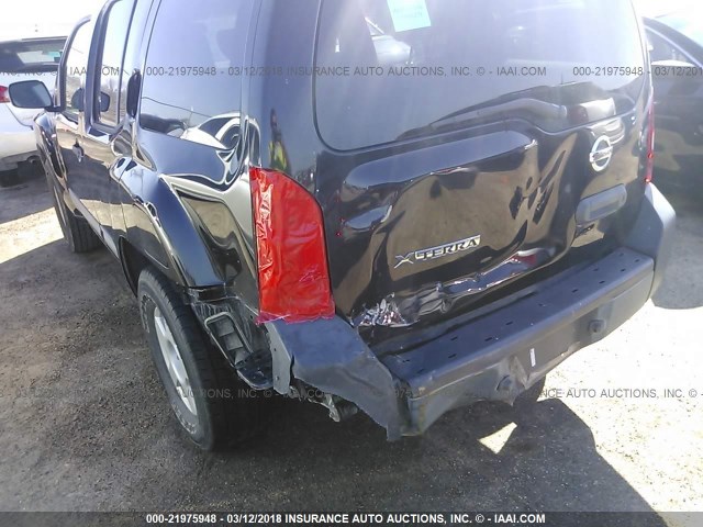 5N1AN08U75C611805 - 2005 NISSAN XTERRA OFF ROAD/S/SE 黑色 照片 6