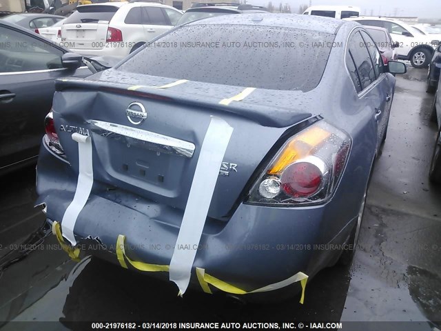 1N4BL2AP0CC167927 - 2012 NISSAN ALTIMA SR Light Blue photo 4