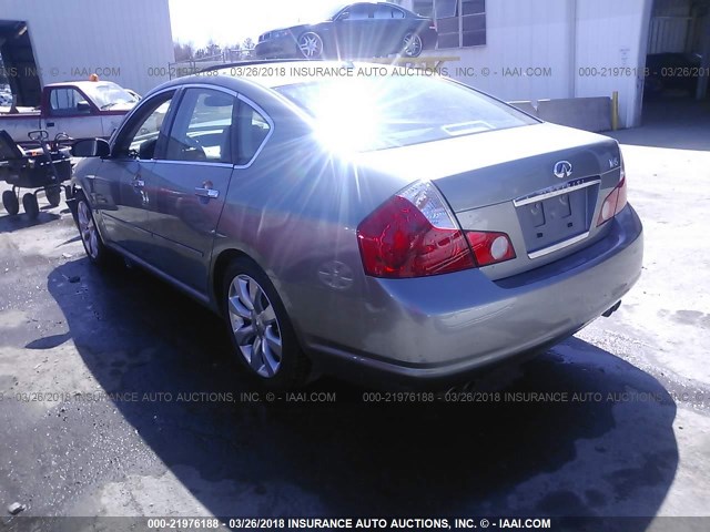 JNKBY01E86M200555 - 2006 INFINITI M45 SPORT GRAY photo 3