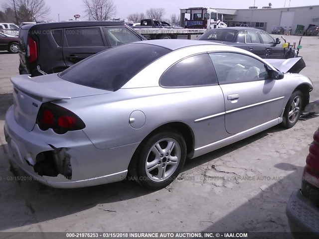 4B3AG42G23E189095 - 2003 DODGE STRATUS SE GRAY photo 4