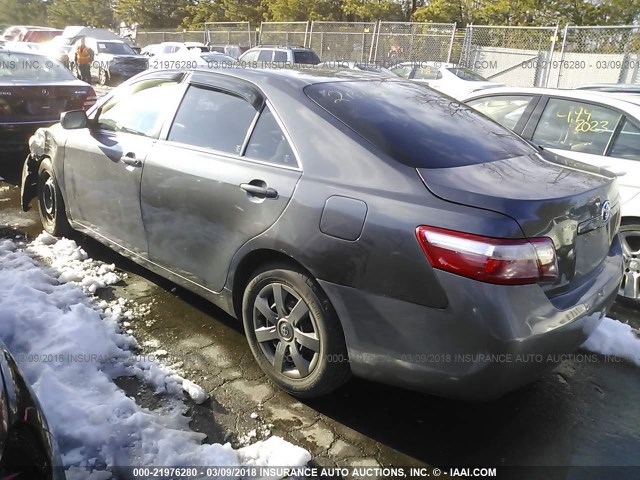 JTNBE46K573070575 - 2007 TOYOTA CAMRY NEW GENERAT CE/LE/XLE/SE GRAY photo 3