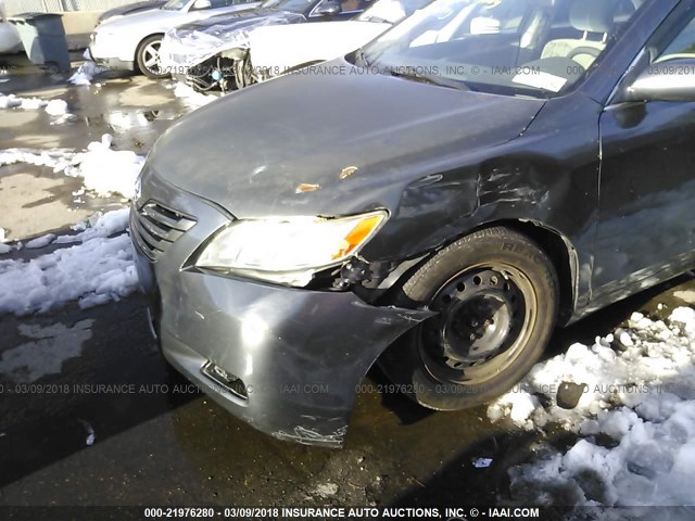 JTNBE46K573070575 - 2007 TOYOTA CAMRY NEW GENERAT CE/LE/XLE/SE GRAY photo 6
