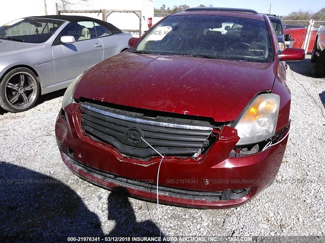 1N4AL21E08N419889 - 2008 NISSAN ALTIMA 2.5/2.5S MAROON photo 6