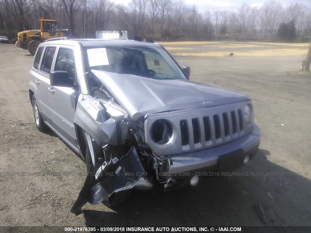 1C4NJPBB3GD799916 - 2016 JEEP PATRIOT SPORT SILVER photo 1