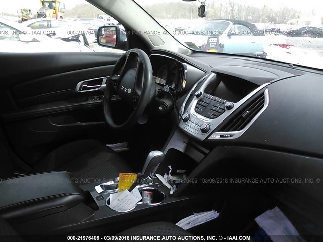 2GKALMEK5D6171261 - 2013 GMC TERRAIN SLE Dark Blue photo 5