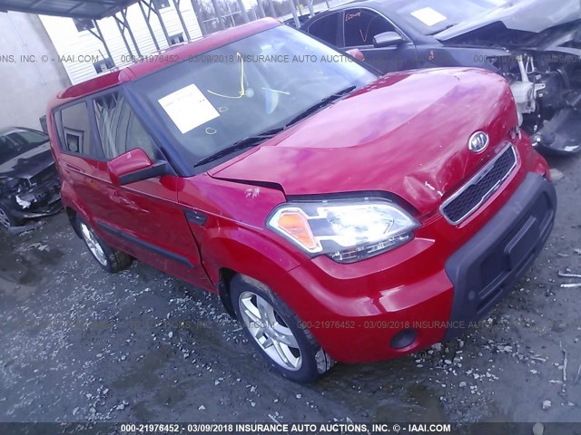 KNDJT2A20A7039249 - 2010 KIA SOUL +/!/SPORT RED photo 1