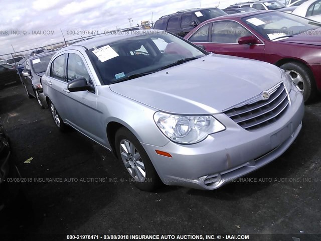 1C3CC4FB2AN161253 - 2010 CHRYSLER SEBRING TOURING SILVER photo 1