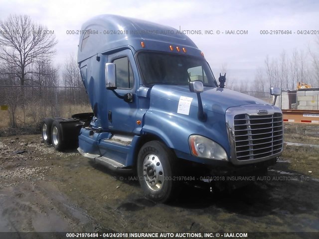 1FUJGLDR59LAB6739 - 2009 FREIGHTLINER CASCADIA 125  BLUE photo 1