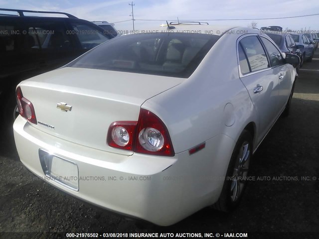1G1ZE5E71BF126971 - 2011 CHEVROLET MALIBU LTZ 白色 照片 4