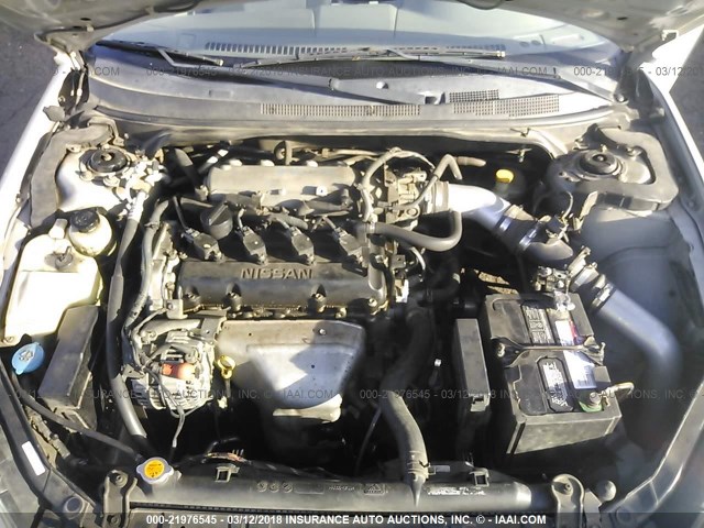 1N4AL11E63C240545 - 2003 NISSAN ALTIMA S/SL SILVER photo 10