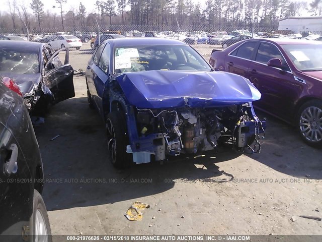 1HGCV1F35JA074582 - 2018 HONDA ACCORD SPORT 蓝色 照片 1