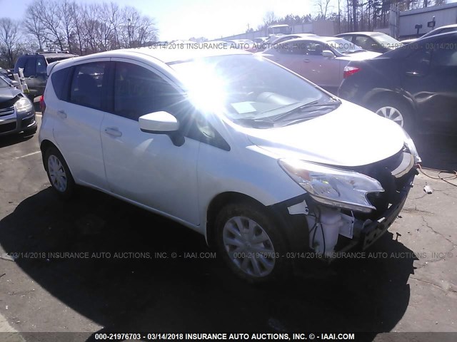 3N1CE2CP9FL356643 - 2015 NISSAN VERSA NOTE S/S PLUS/SV/SL/SR WHITE photo 1