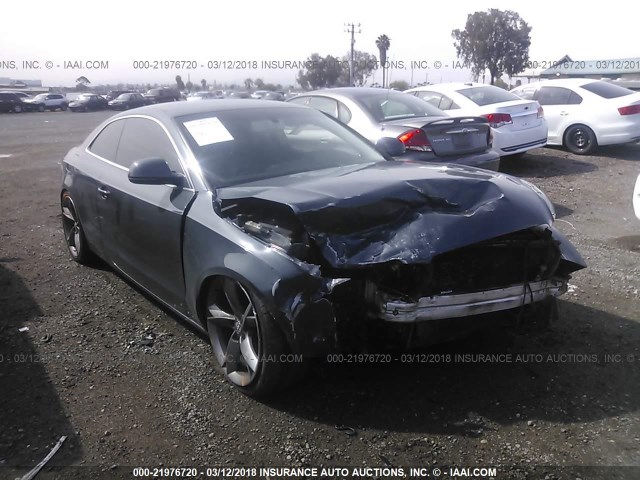 WAUDK78T38A025772 - 2008 AUDI A5 QUATTRO GRAY photo 6