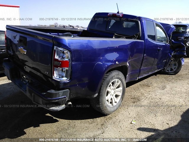 1GCHSCEA4G1392971 - 2016 CHEVROLET COLORADO LT BLUE photo 4