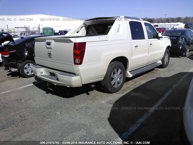 3GYEK63N43G326775 - 2003 CADILLAC ESCALADE EXT WHITE photo 4