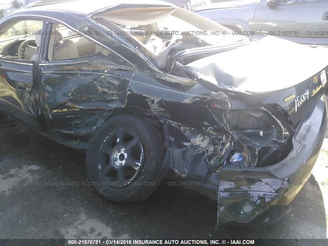 2T1CF22P91C511246 - 2001 TOYOTA CAMRY SOLARA SE/SLE 绿色 照片 6