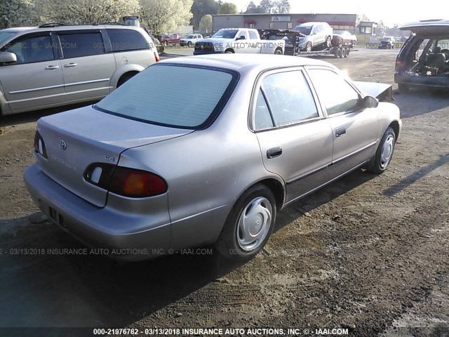 2T1BR12E4XC254632 - 1999 TOYOTA COROLLA VE/CE/LE 灰色 照片 4