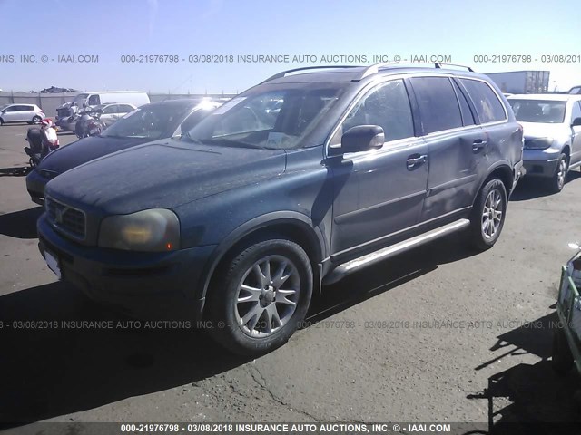 YV4CN982671372520 - 2007 VOLVO XC90 3.2 GRAY photo 2