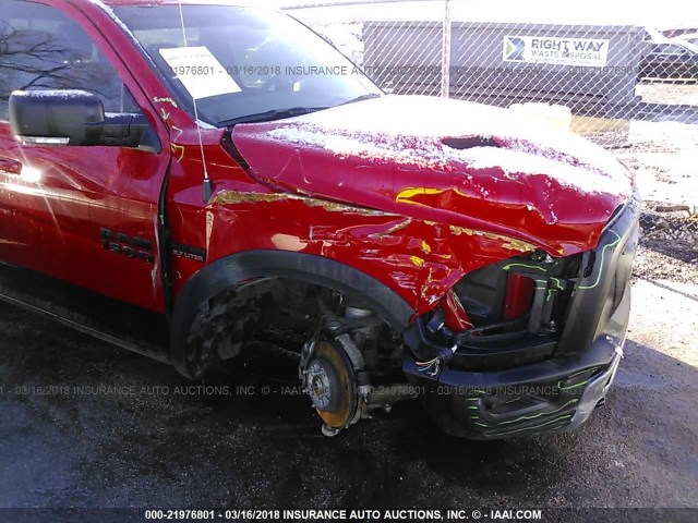 1C6RR7YT9GS200675 - 2016 RAM 1500 REBEL RED photo 6