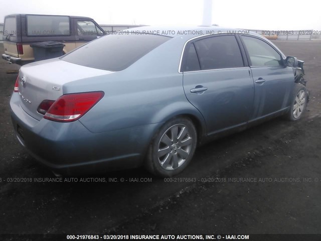 4T1BK36B87U221681 - 2007 TOYOTA AVALON XL/XLS/TOURING/LIMITED Light Blue photo 4