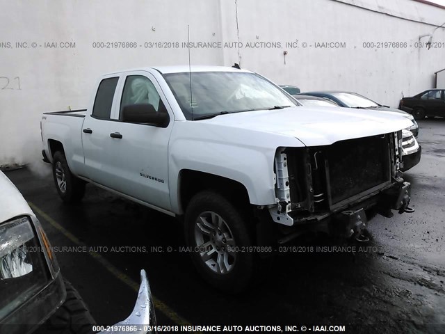 1GCVKREC8EZ190172 - 2014 CHEVROLET SILVERADO K1500 LT WHITE photo 1