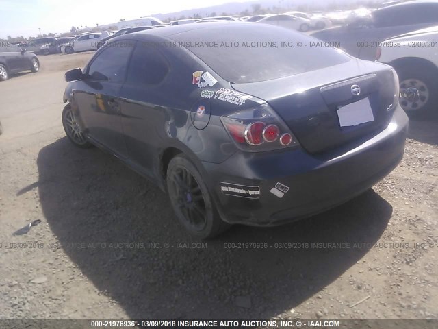JTKDE167580231784 - 2008 TOYOTA SCION TC 灰色 照片 3