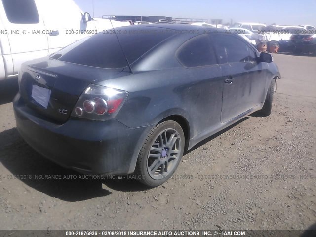 JTKDE167580231784 - 2008 TOYOTA SCION TC 灰色 照片 4