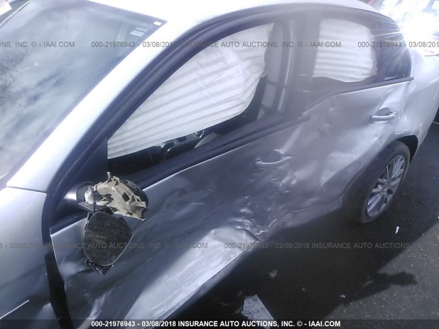 3VWRA71KX8M186441 - 2008 VOLKSWAGEN JETTA WOLFSBURG 银色 照片 6