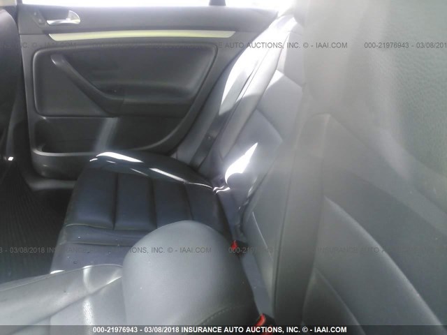 3VWRA71KX8M186441 - 2008 VOLKSWAGEN JETTA WOLFSBURG 银色 照片 8