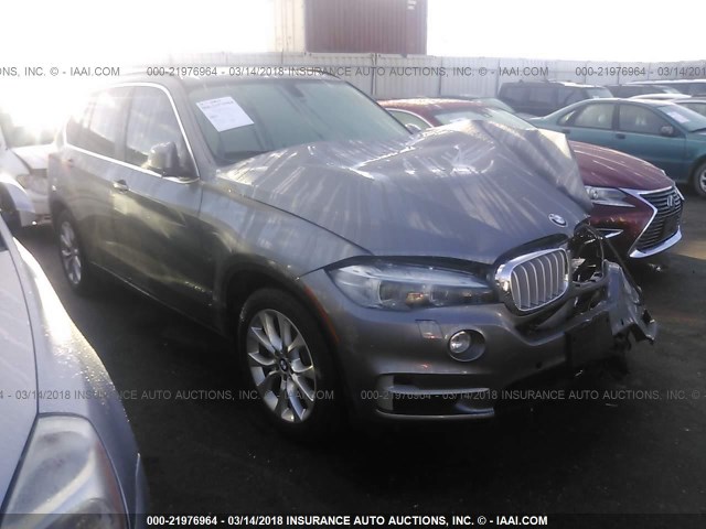 5UXKT0C53G0S76527 - 2016 BMW X5 XDR40E GRAY photo 1