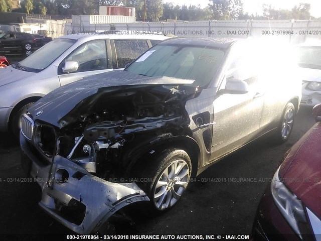 5UXKT0C53G0S76527 - 2016 BMW X5 XDR40E GRAY photo 2