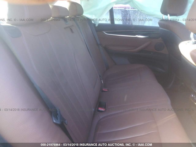 5UXKT0C53G0S76527 - 2016 BMW X5 XDR40E GRAY photo 8