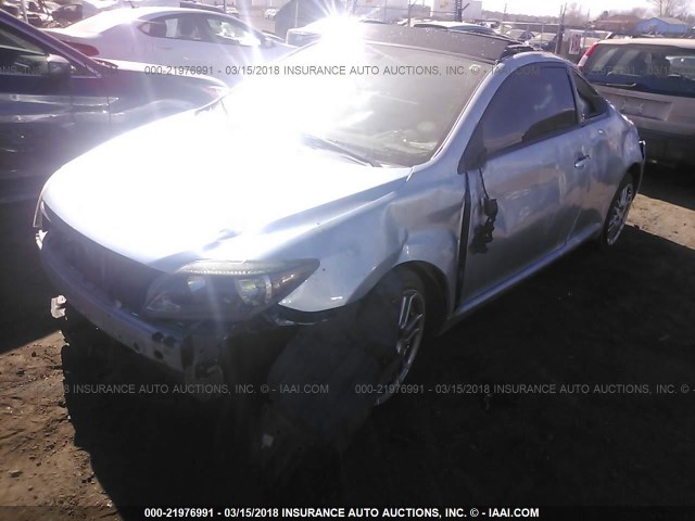 JTKDE167960089632 - 2006 TOYOTA SCION TC ღია ლურჯი ფოტო 2